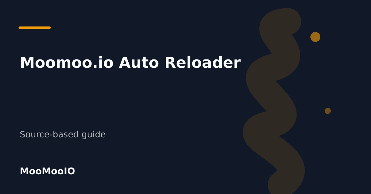 Editorial cover for Moomoo.io Auto Reloader