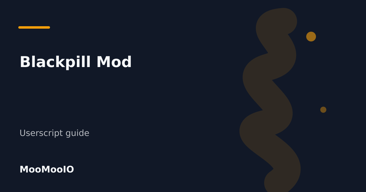 Editorial cover for Blackpill Mod
