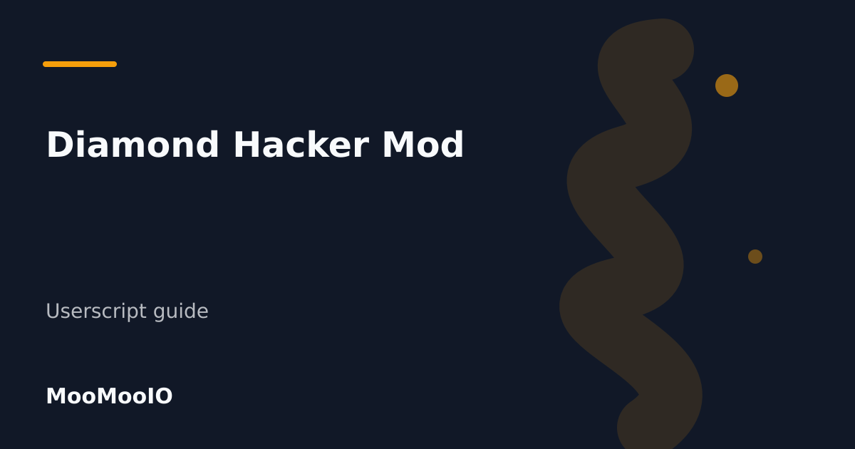 Editorial cover for Diamond Hacker Mod