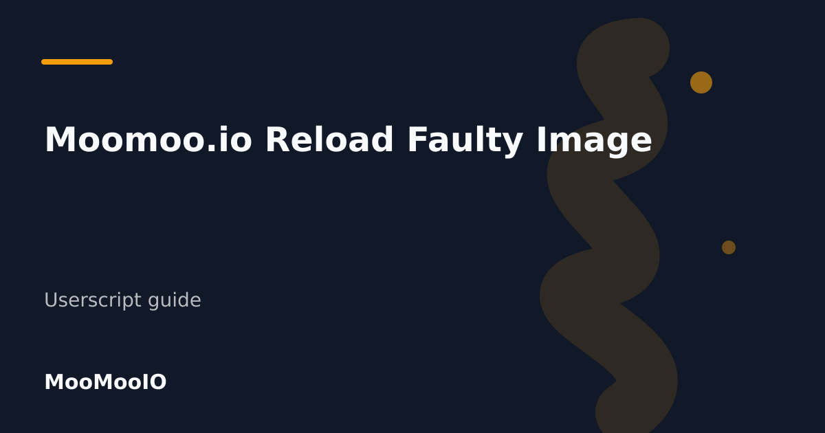 Editorial cover for Moomoo.io Reload Faulty Image