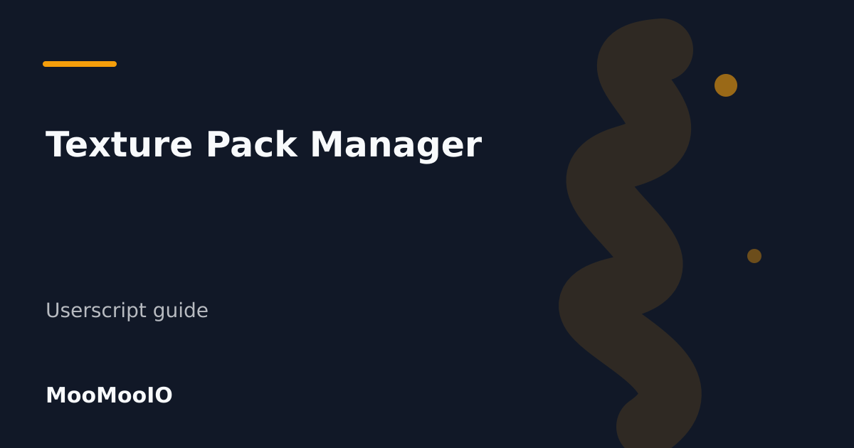 Editorial cover for Texture Pack Manager