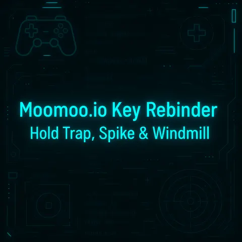 Moomoo.io Key Rebinder | Hold Trap, Spike & Windmill