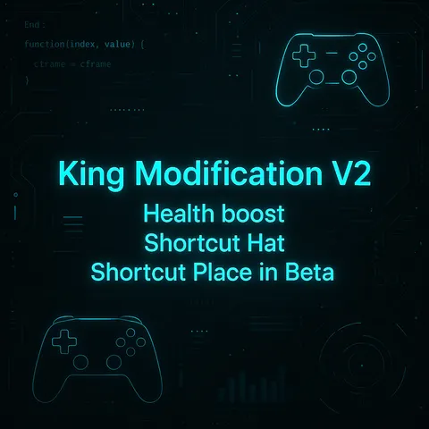 King Mod V2 | Auto Heal, Macro Hat, Macro Place in Beta