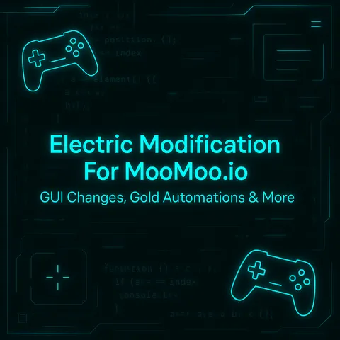 Electric Mod For MooMoo.io | GUI Changes, Gold Bots & More